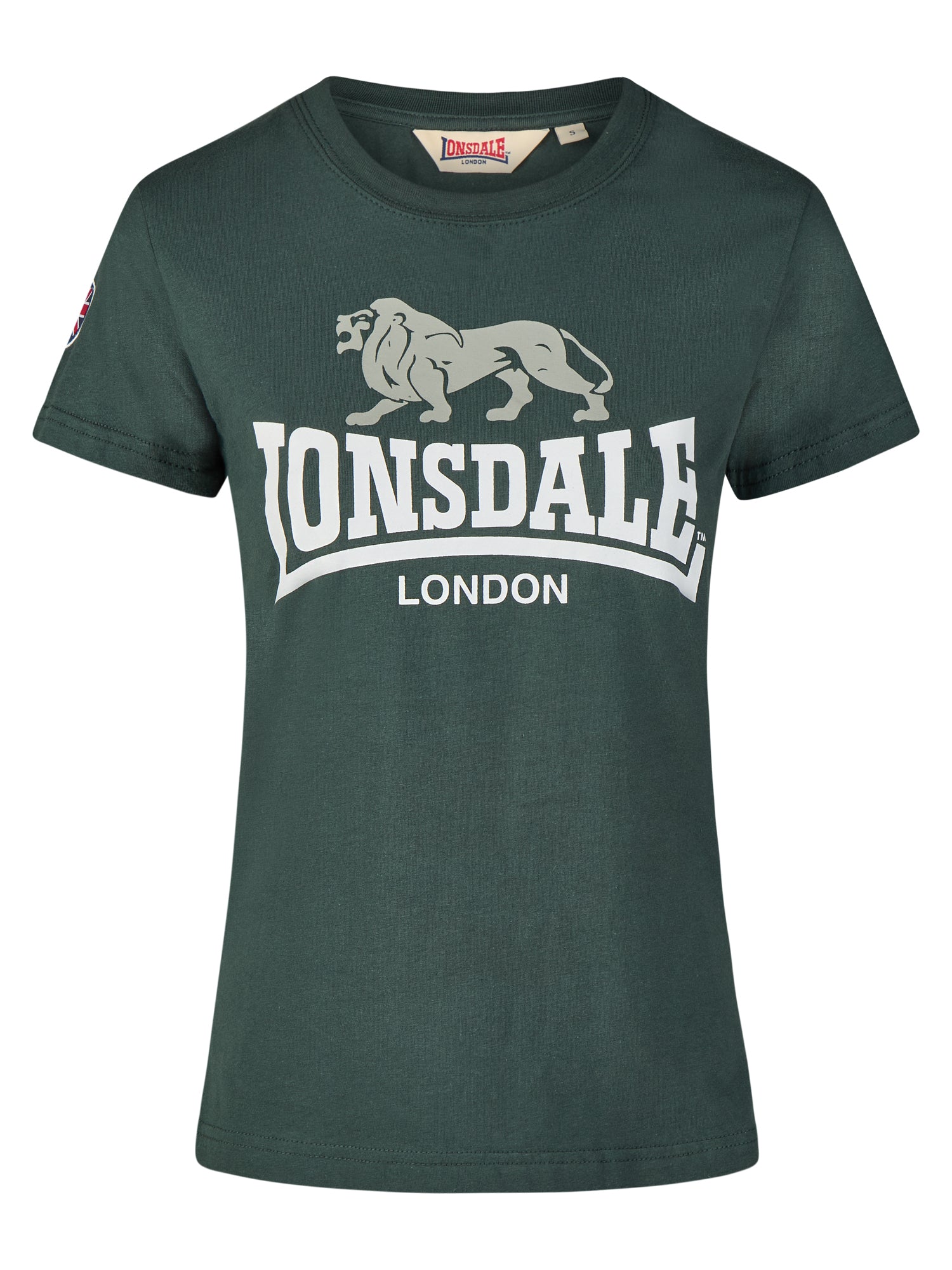 Lonsdale Damen-T-Shirt mit Logo-Druck auf der Vorderseite