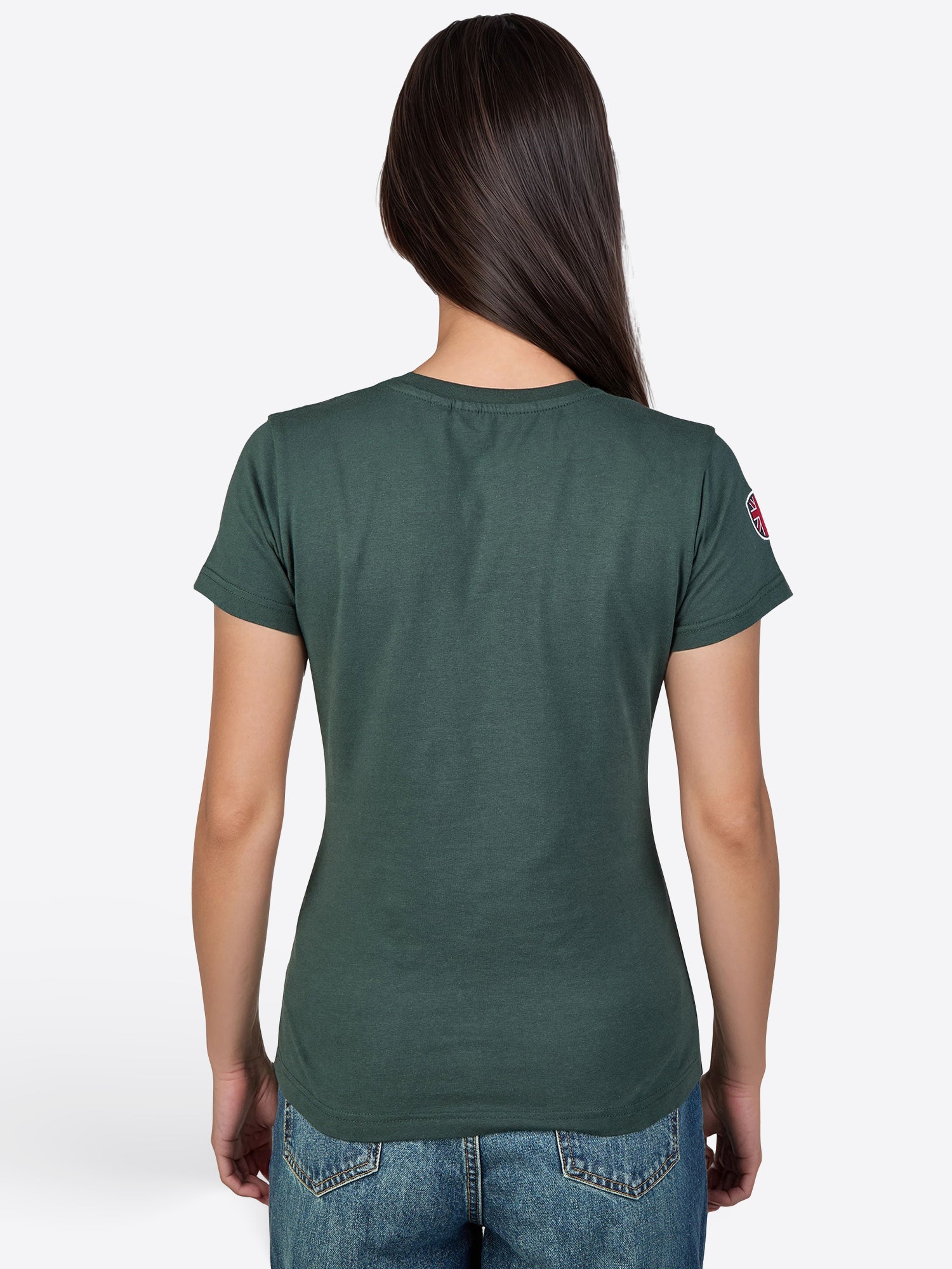 Lonsdale Damen-T-Shirt mit Logo-Druck auf der Vorderseite