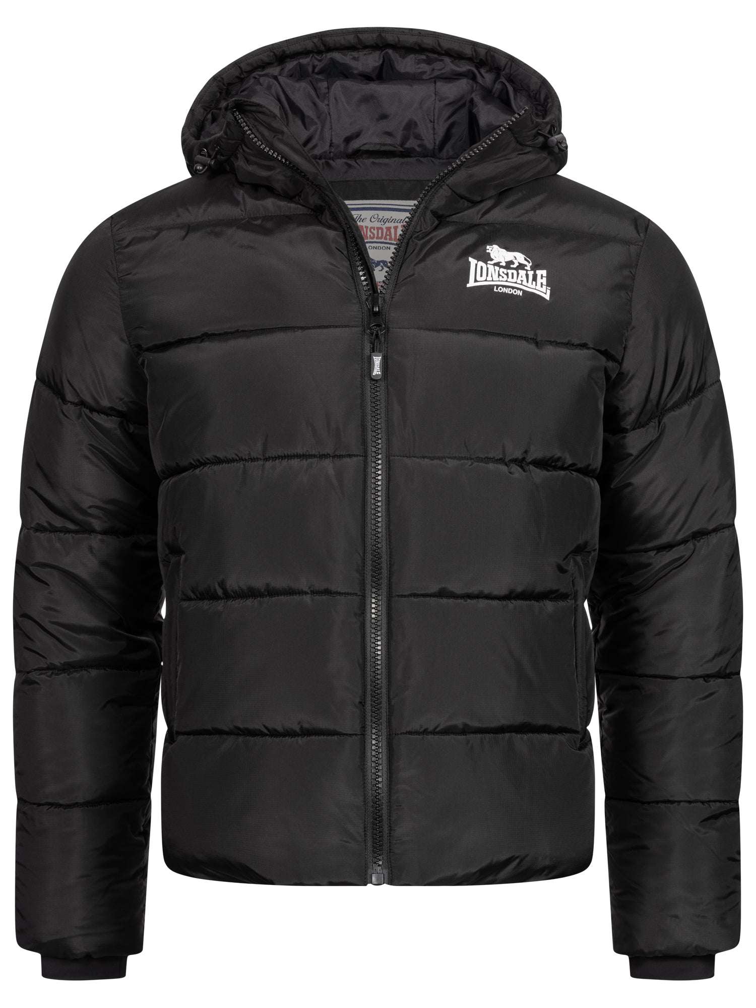 Lonsdale 117819 Trover Kupuzenswinterjacke Schwarz