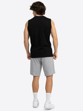 Laden Sie das Bild in den Galerie-Viewer, Lonsdale 117820 Claremorris Singlet &amp; Shorts Set Schwarz/Marl Grey
