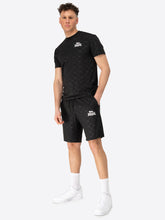 Laden Sie das Bild in den Galerie-Viewer, Lonsdale 117822 Prestwood Funktionsshirt &amp; Shorts Set Schwarz
