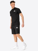 Laden Sie das Bild in den Galerie-Viewer, Lonsdale 117822 Prestwood Funktionsshirt &amp; Shorts Set Schwarz
