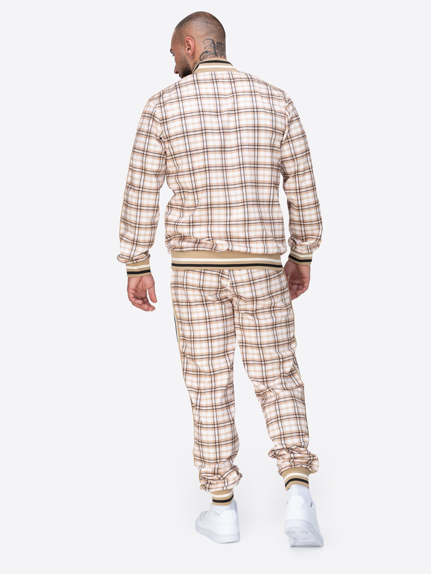 Lonsdale 117845 Camross Jogginganzug Sand/Braun/Ecru