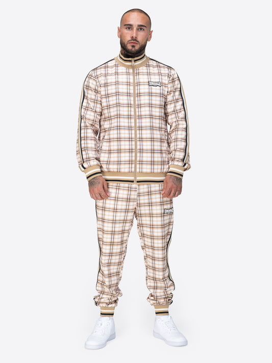Lonsdale 117845 Camross Jogginganzug Sand/Braun/Ecru