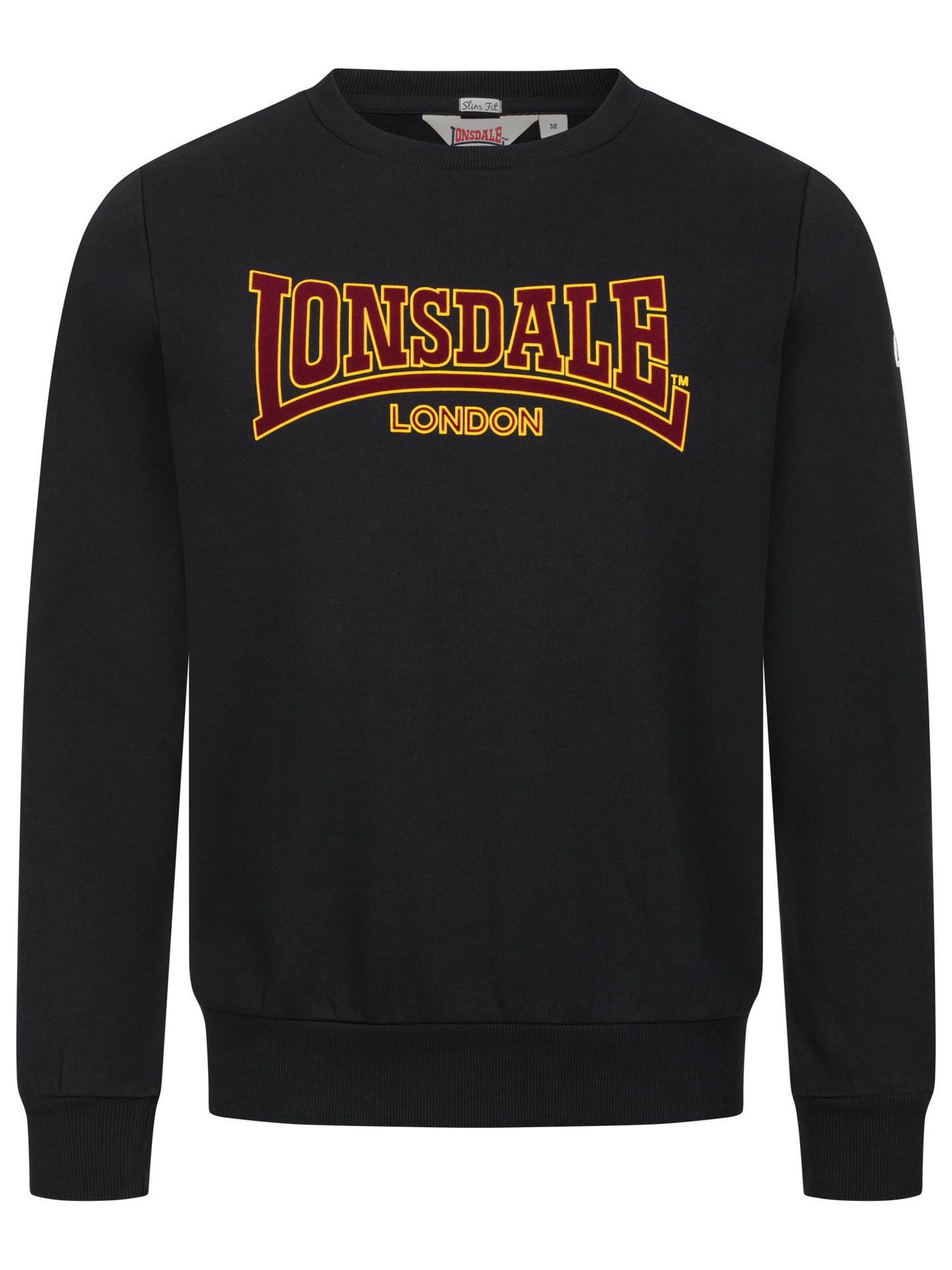 Lonsdale 117846 Crewneck Classic Sweatshirt LL001 Schwarz