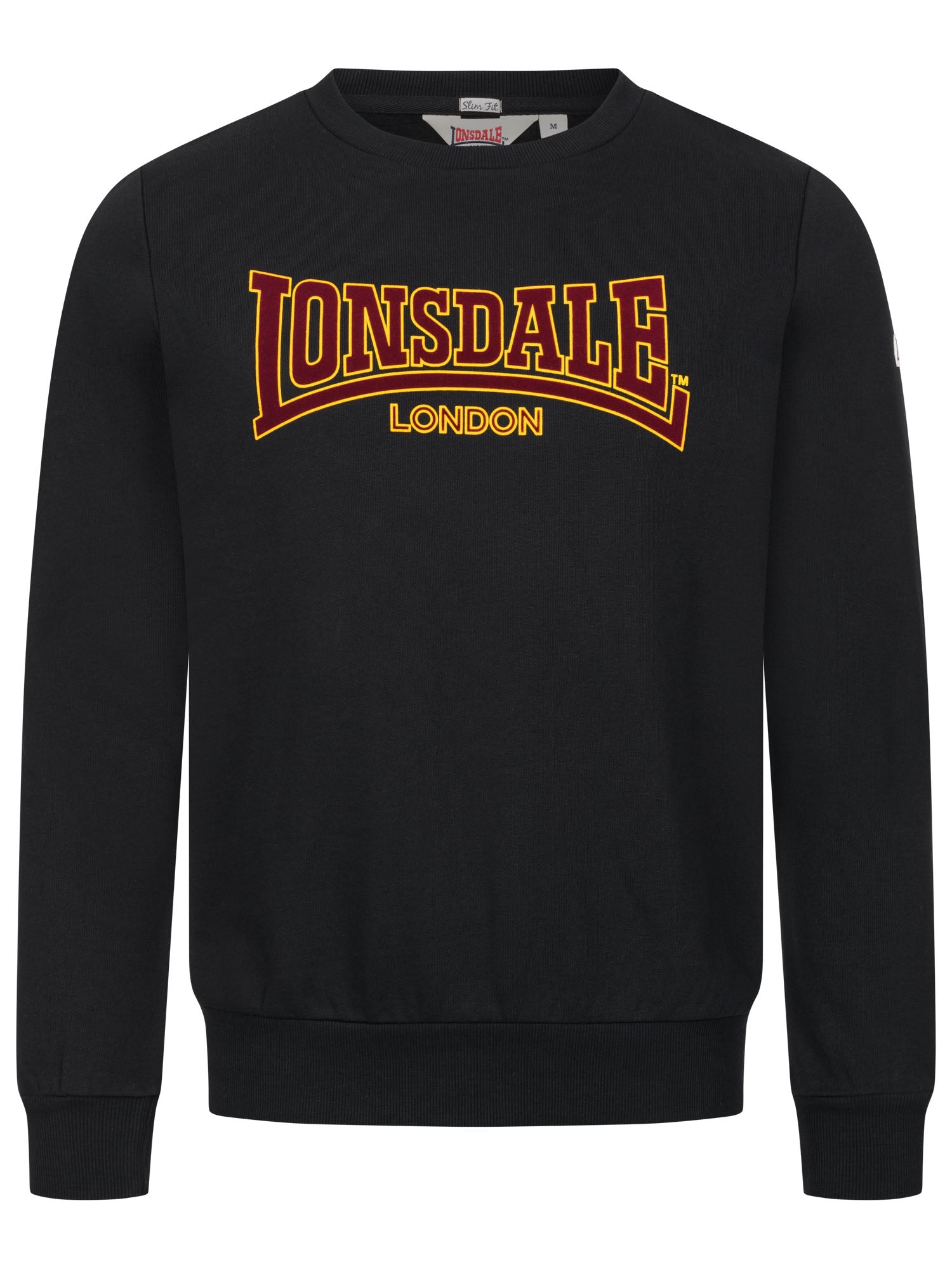 Lonsdale 117846 Crewneck Classic Sweatshirt LL001 Schwarz