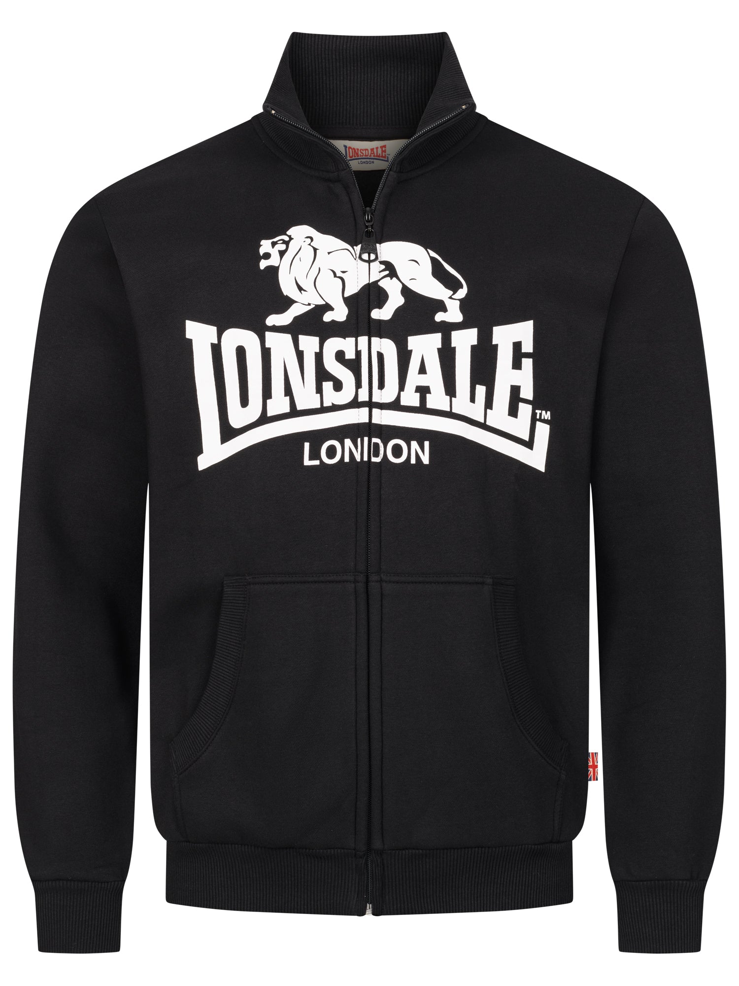 Lonsdale 117848 Blencarn Sweatjacke Schwarz