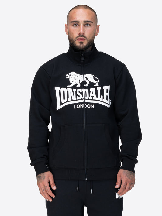 Lonsdale 117848 Blencarn Sweatjacke Schwarz