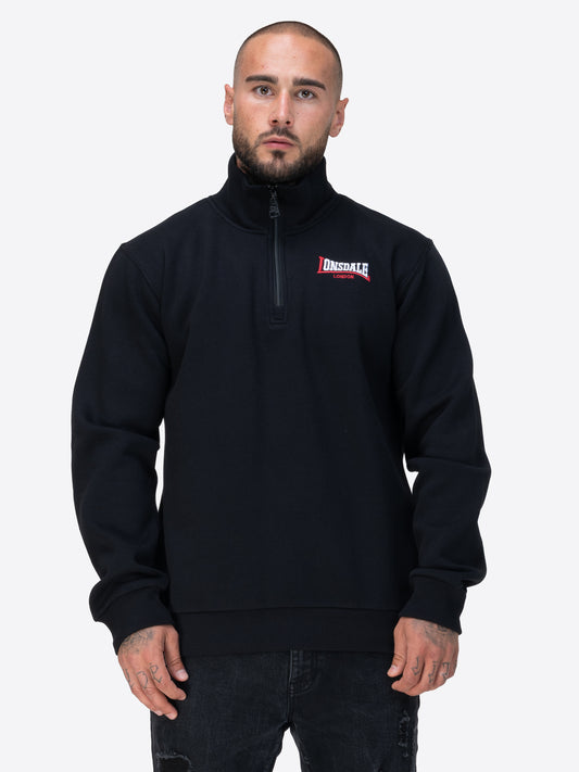 Lonsdale 117850 Gryffidam Sweatshirt Schwarz