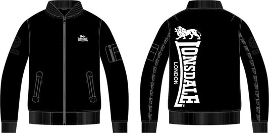 Lonsdale 117851 Ludford Jacke Schwarz