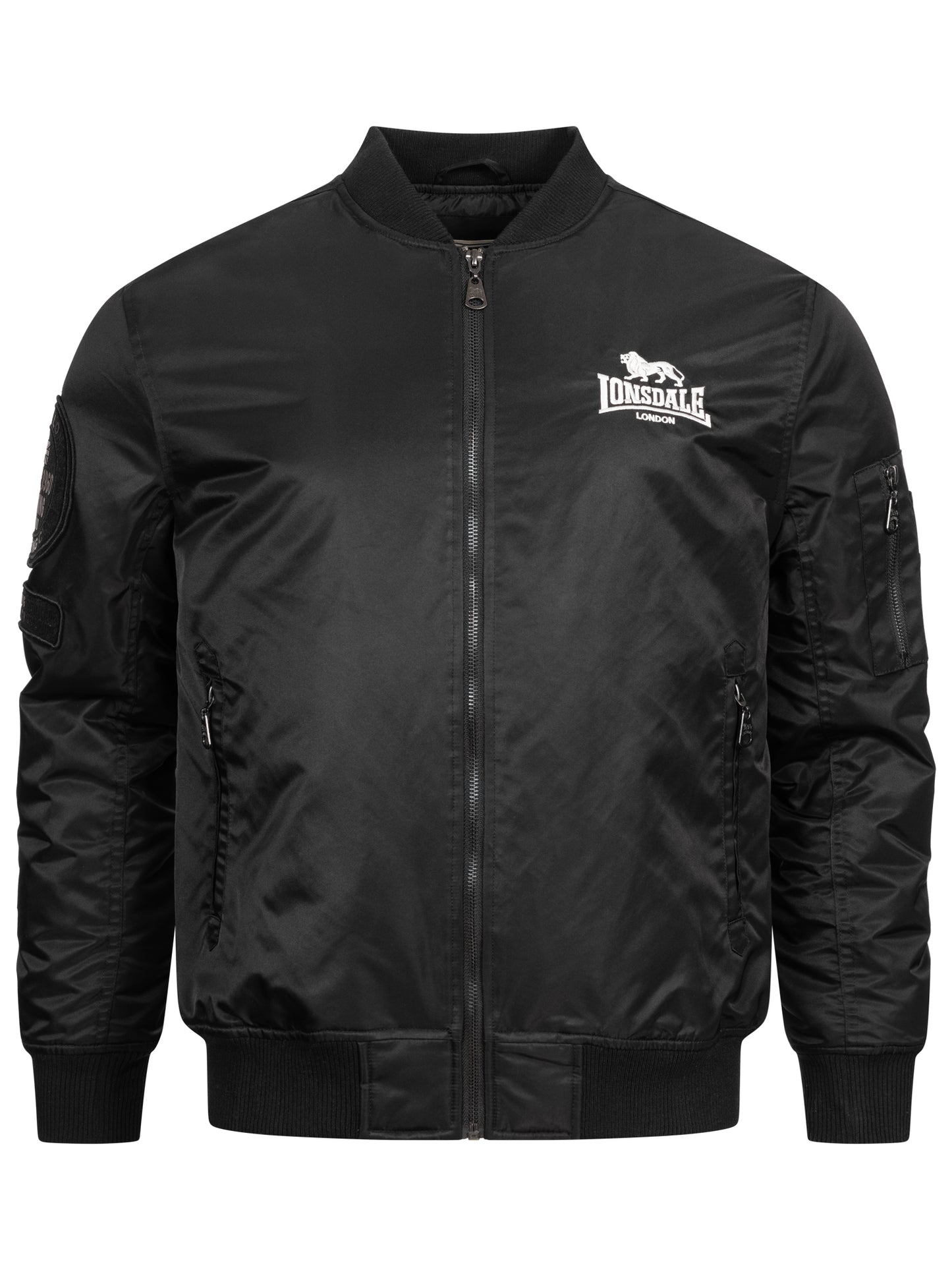 Lonsdale 117851 Ludford Jacke Schwarz