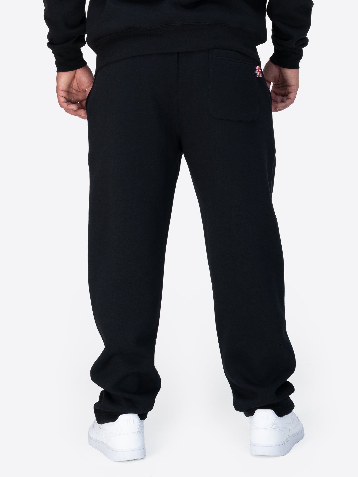 Lonsdale Jogginghose mit Logo-Stickerei und Union Jack-Label