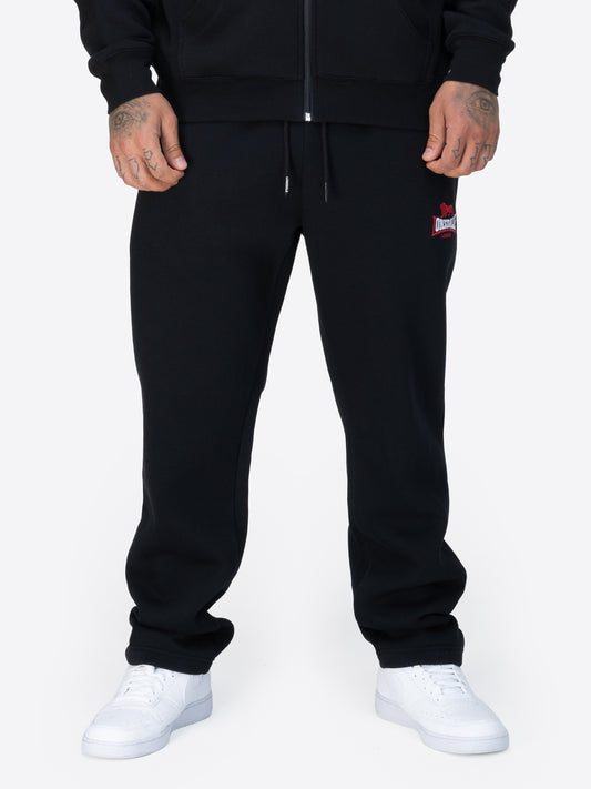 Lonsdale Jogginghose mit Logo-Stickerei und Union Jack-Label