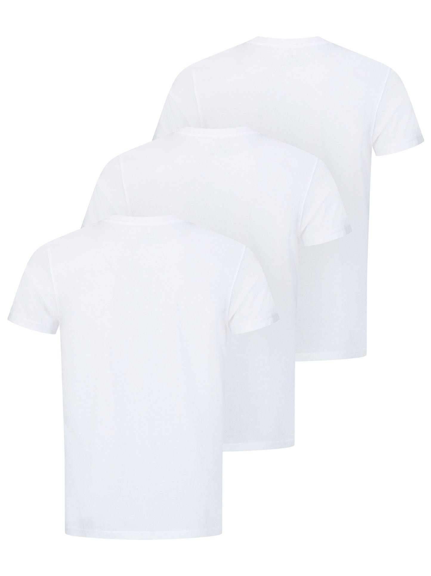 Lonsdale 117855 Roscommon Dreierpack T-Shirt - Weiss