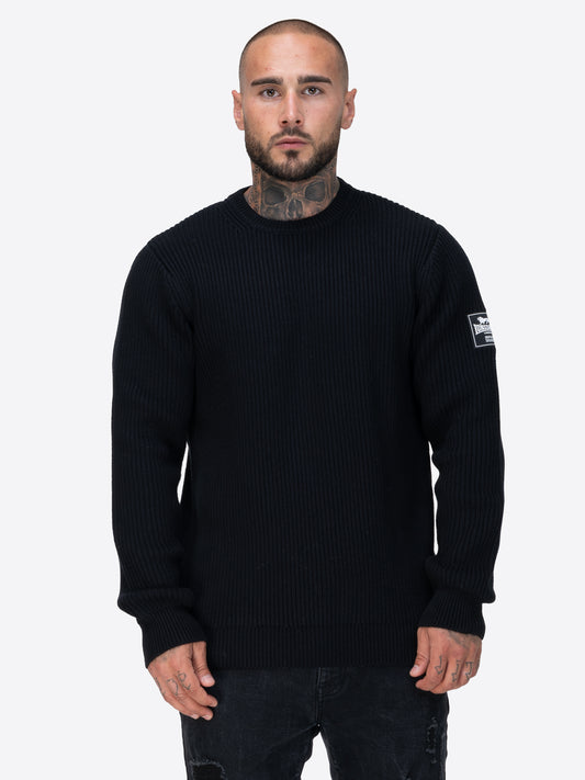 Lonsdale 117905 Moycullen Pullover Schwarz