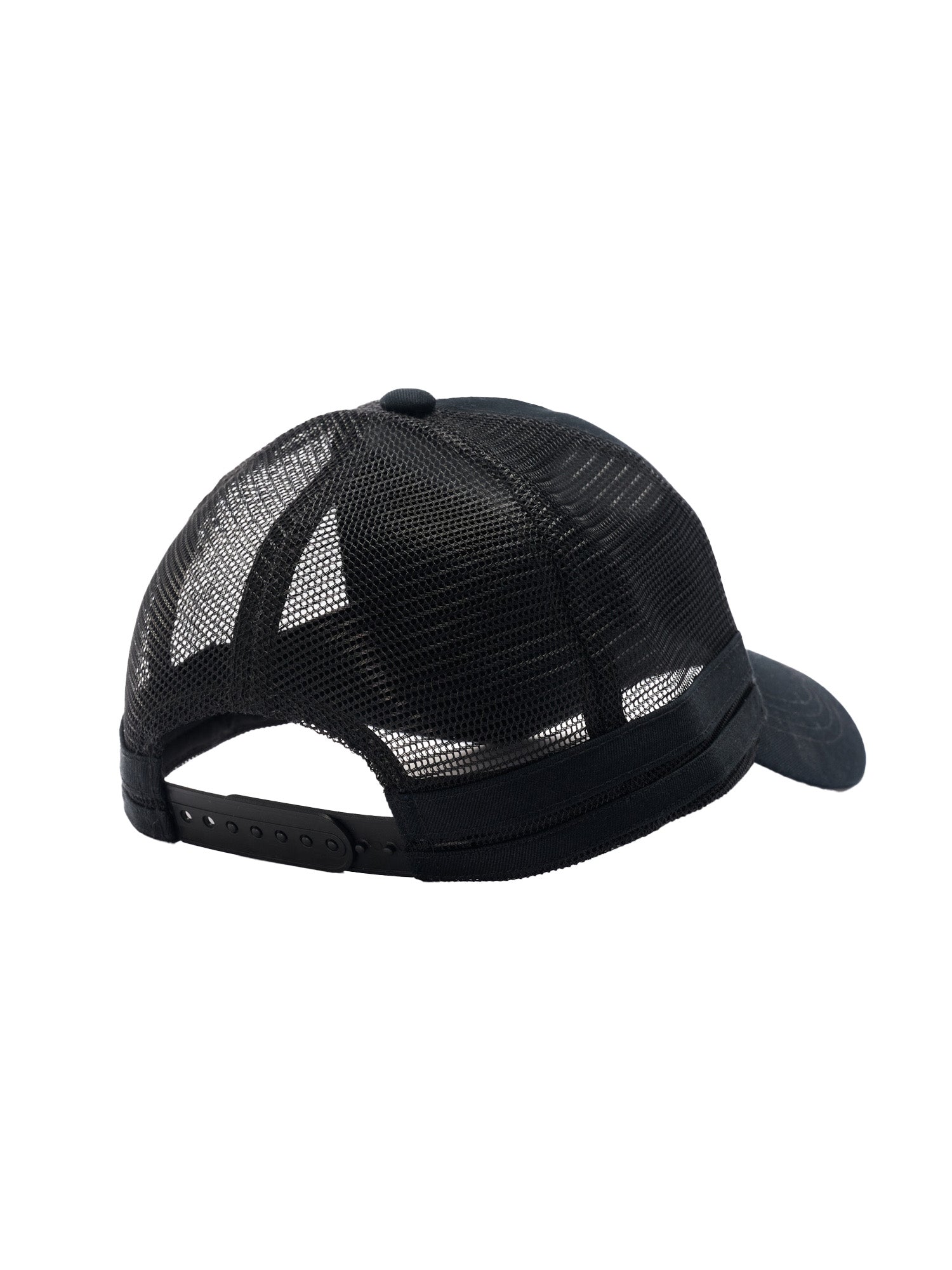 Schwarze Lonsdale Snapback Kappe mit 3D-Logo & atmungsaktivem Mesh