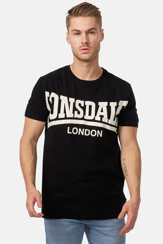 Lonsdale 118015 York T-Shirt Schwarz