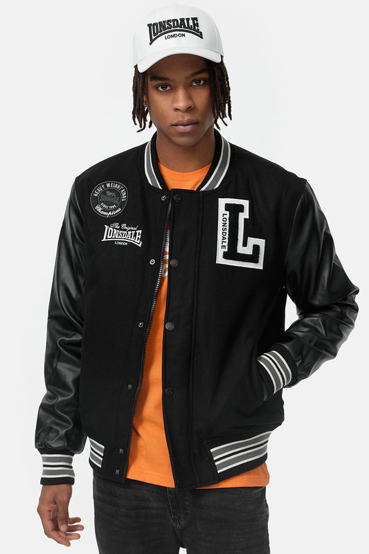 Lonsdale 118025 Oxford Jacke All Season Schwarz