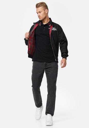 Lonsdale 118027 Harrington Acton Jacke Schwarz