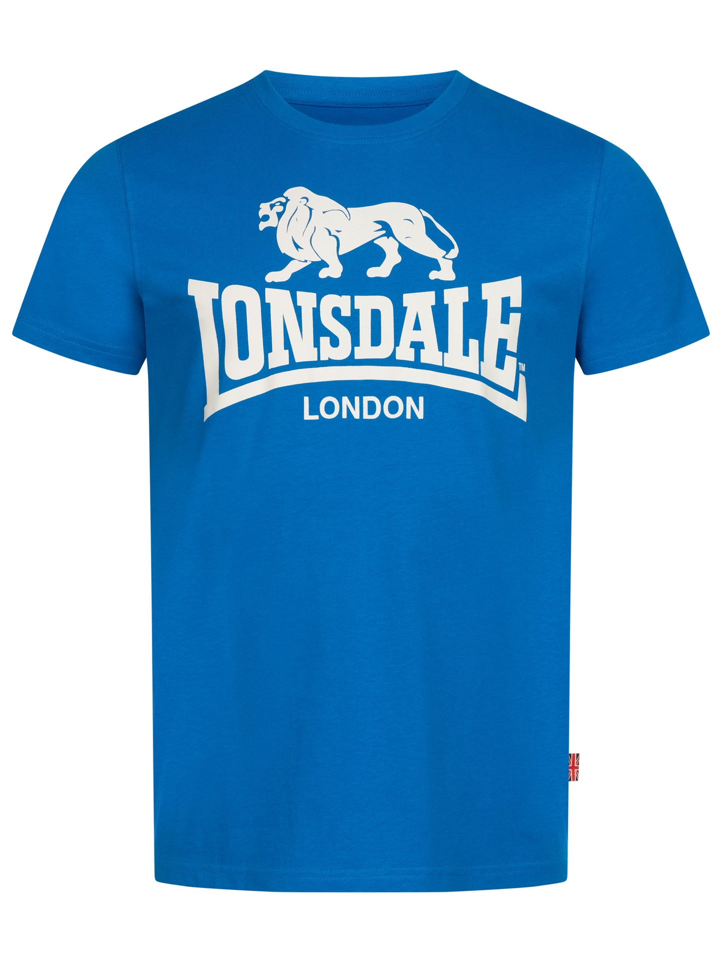 Lonsdale 119083 Regular Logo T-Shirt - Royal Blau