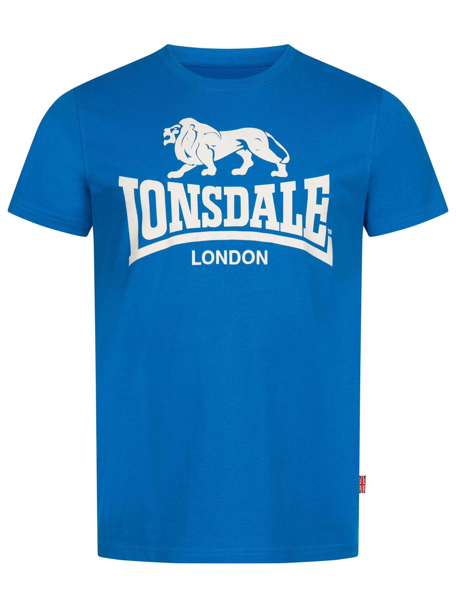 Lonsdale 119083 Regular Logo T-Shirt - Royal Blau
