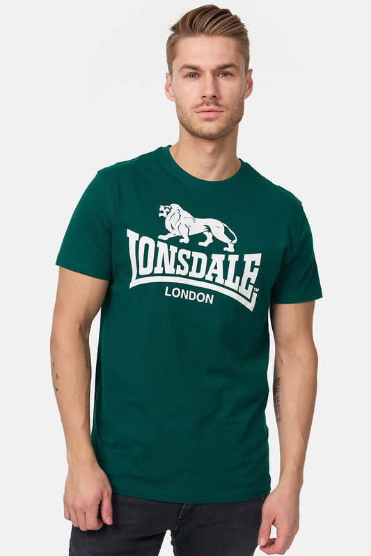 Lonsdale 119083 Regular Logo T-Shirt - Grün