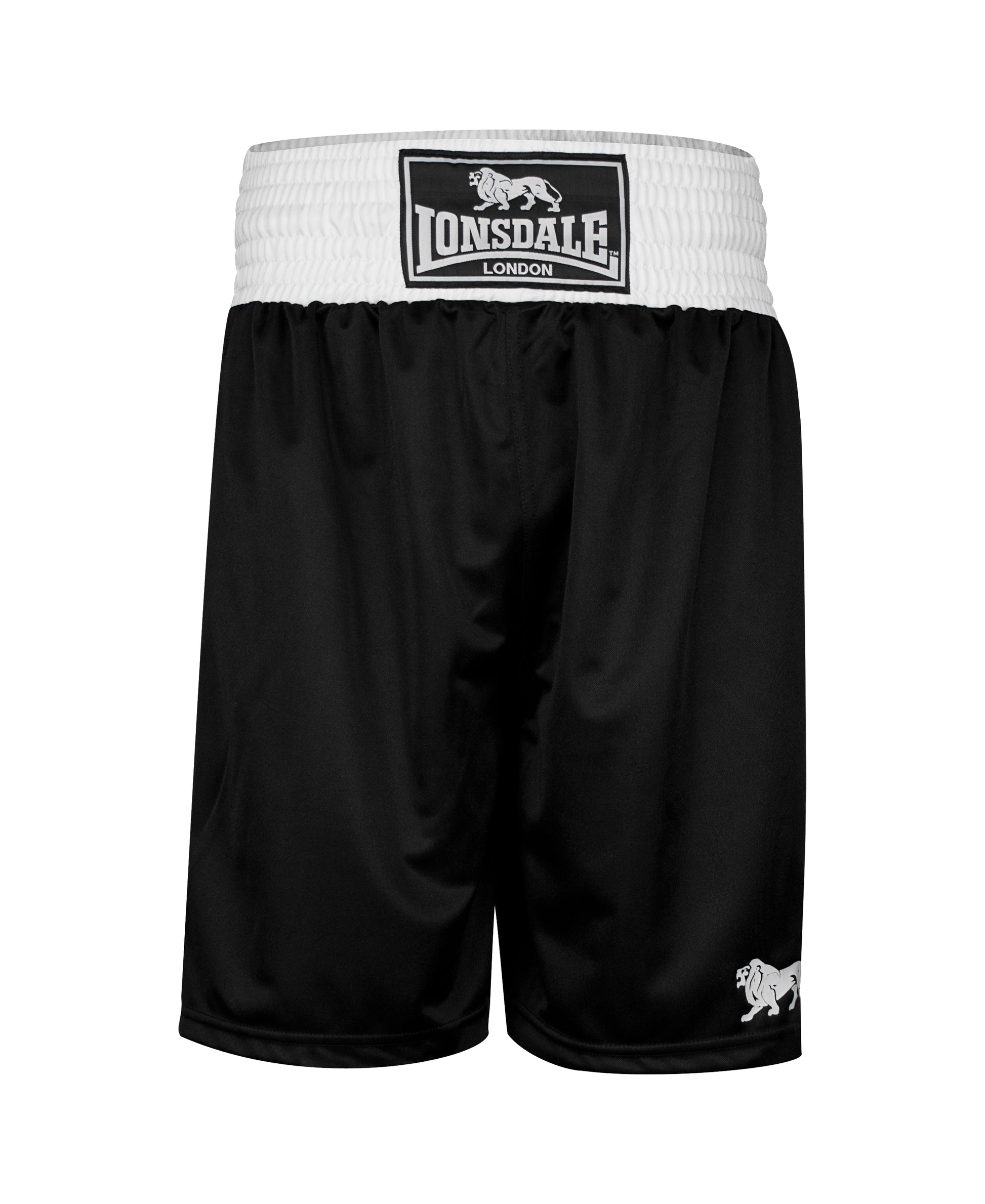 Lonsdale 119127 Amateur Boxing Trunks Royal Schwarz