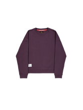 Laden Sie das Bild in den Galerie-Viewer, Alpha Industries Logo Back Print Sweater - plum
