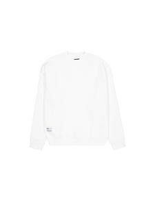 Alpha Industries Logo Back Print Sweater - white