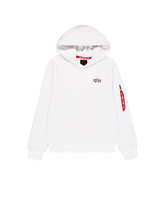 Laden Sie das Bild in den Galerie-Viewer, Alpha Industries Signature Back Print Hoody - White
