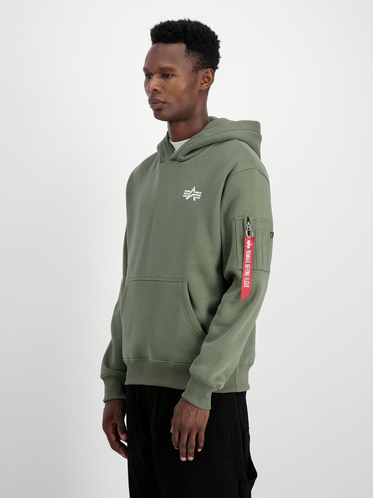 148341 - Alpha Industries Signature Back Print Hoody