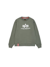 Laden Sie das Bild in den Galerie-Viewer, Alpha Industries Logo Basic Sweater - dark olive
