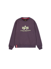 Laden Sie das Bild in den Galerie-Viewer, Alpha Industries Logo Basic Sweater - plum

