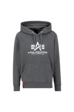 Laden Sie das Bild in den Galerie-Viewer, Alpha Industries Basic Hoodie - Charcoal Heather
