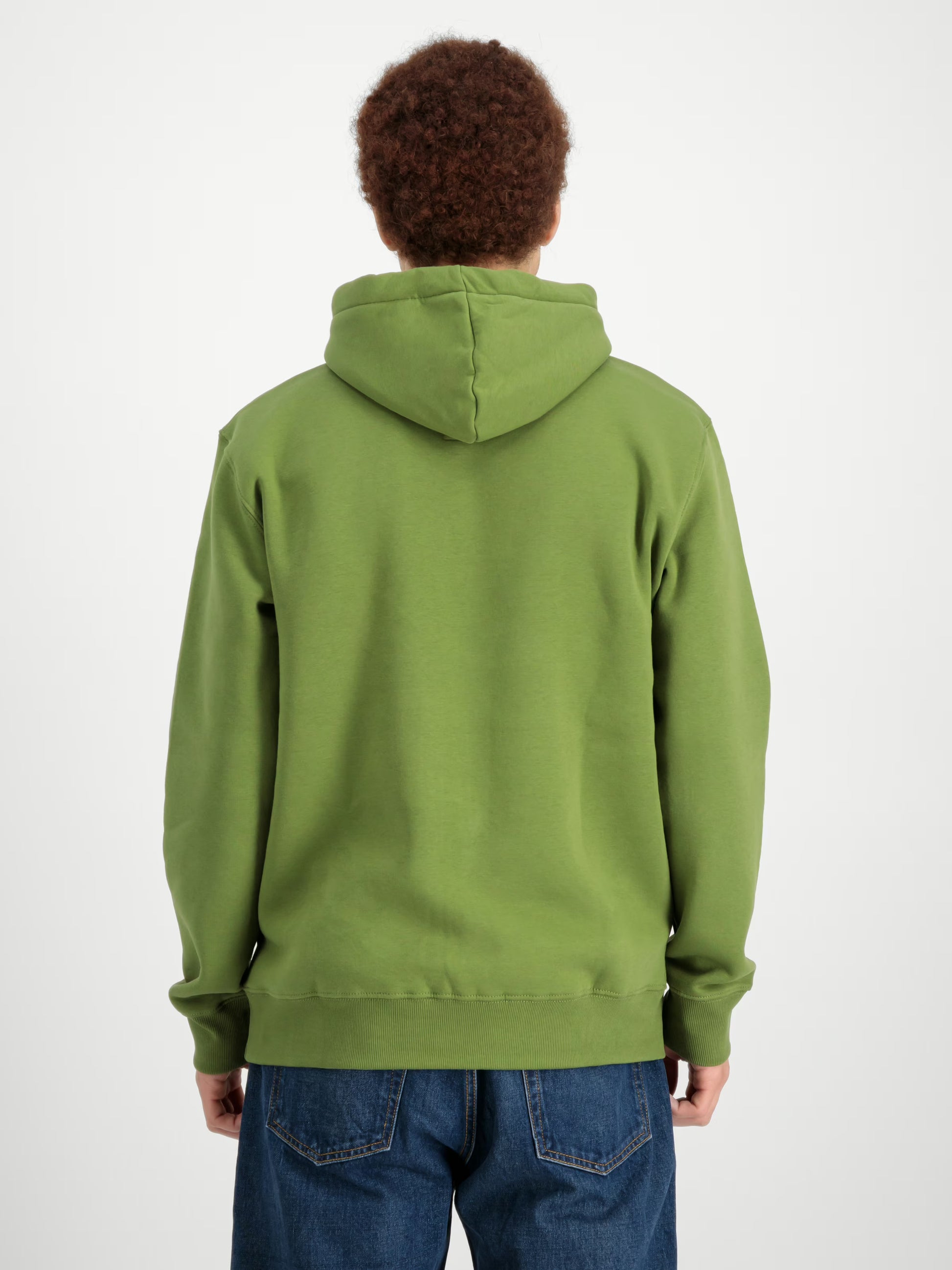 Alpha Industries Basic Hoodie – Rückansicht Regular Fit