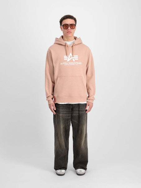 Alpha Industries Basic Hoodie - Dusty Coral