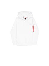 Laden Sie das Bild in den Galerie-Viewer, Alpha Industries Back Print Hoodie - White
