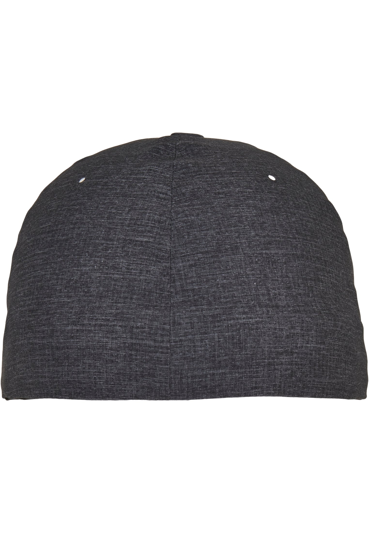 Flexfit Delta Carbon Cap in 2-Tone Melange Blue und Charcoal in der Rückansicht