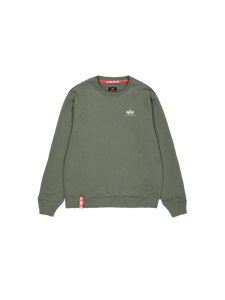 Alpha Industries Basic Small Logo Sweatshirt - dark olive