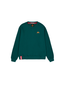 Alpha Industries Basic Small Logo Sweatshirt - forest green