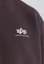 Laden Sie das Bild in den Galerie-Viewer, Alpha Industries Basic Small Logo Sweatshirt - hunter brown
