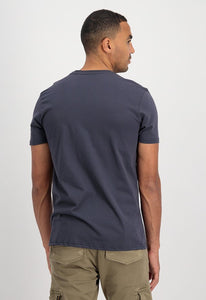 Alpha Industries Basic T-Shirt Small Logo - navy