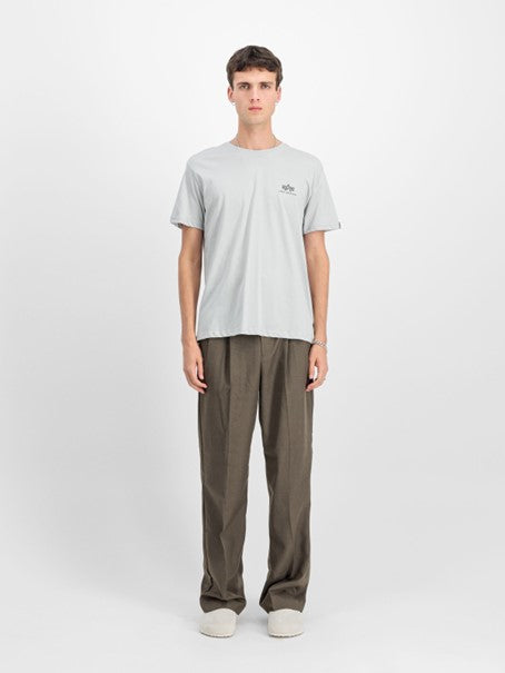 Alpha Industries Basic T-Shirt Small Logo - pastel grey