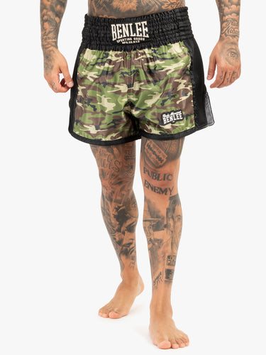 BENLEE 190043 Hinkley Thaiboxhose  Camo Woodland