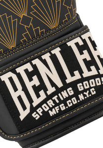 BENLEE  190048 Boxhandschuhe aus Kunstleder - Schwarz/Gold