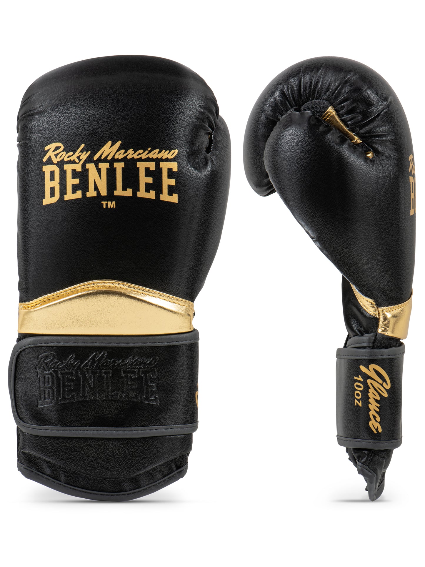 BENLEE Boxhandschuh aus robustem Lederimitat mit breitem Klettverschluss und starker Polsterung für Training und Sparring.