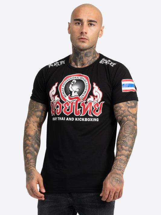 BENLEE 190101  Thailand T-Shirt - Black