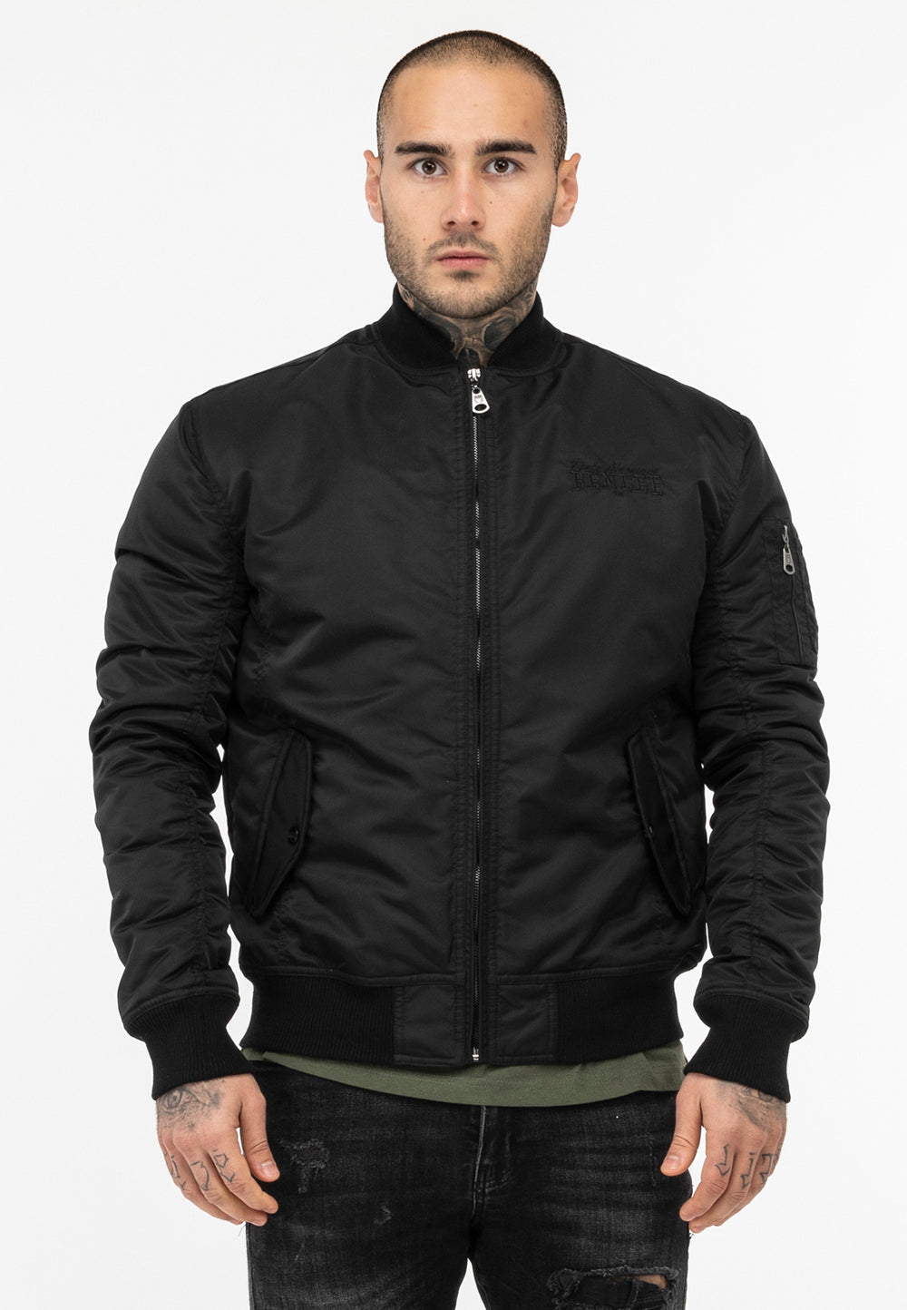 BENLEE  190635 Brisbane Bomberjacke Schwarz