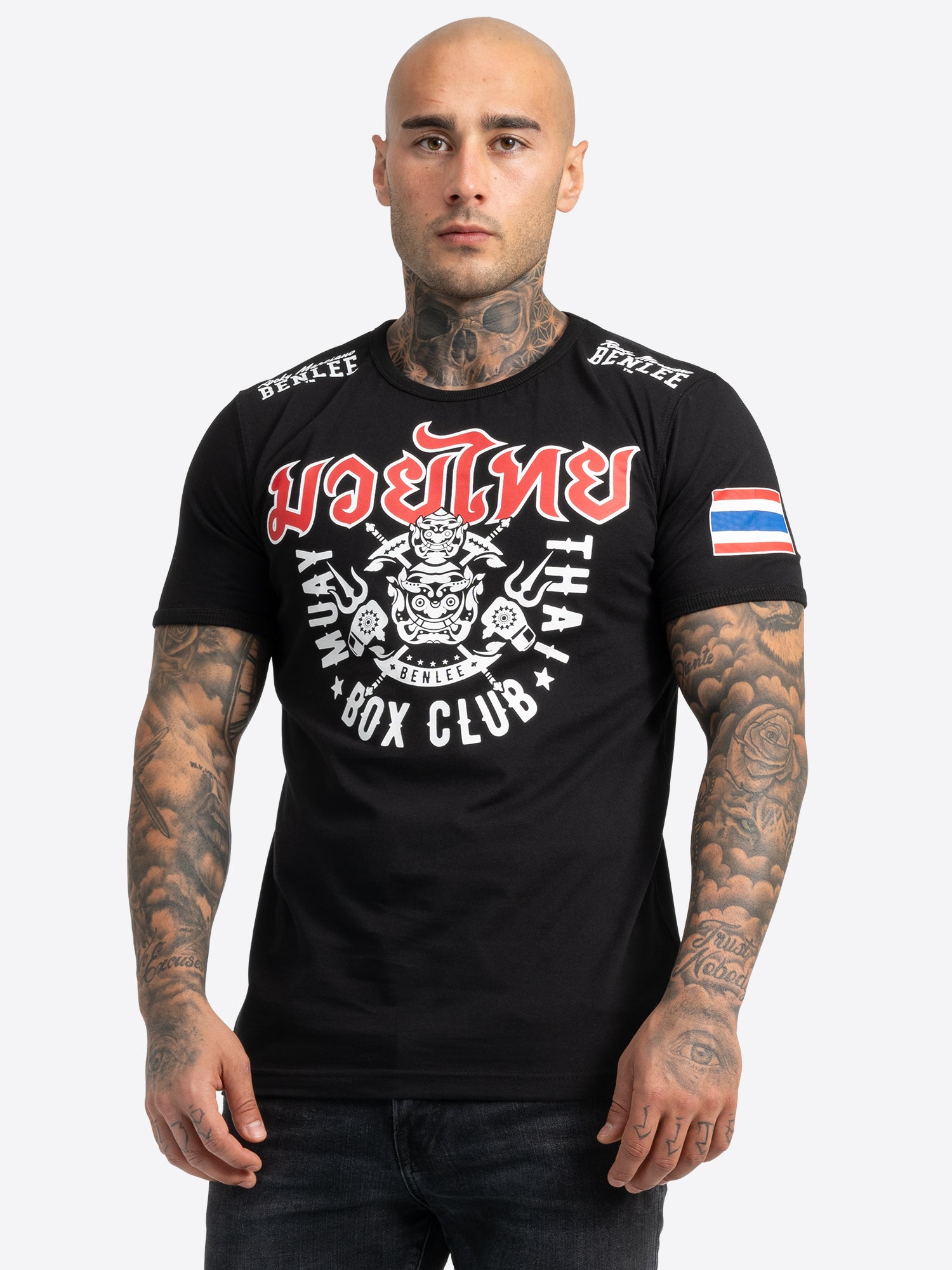 BENLEE 190724  Thaicity T-Shirt - Schwarz