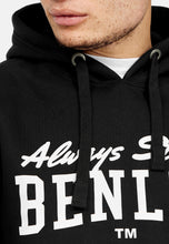 Laden Sie das Bild in den Galerie-Viewer, BENLEE 190731  Hood Strong Kapuzensweatshirt - Schwarz

